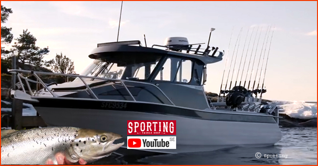 Sporting tv youtube petter larsson fiskeguide vänern trolling lax öring